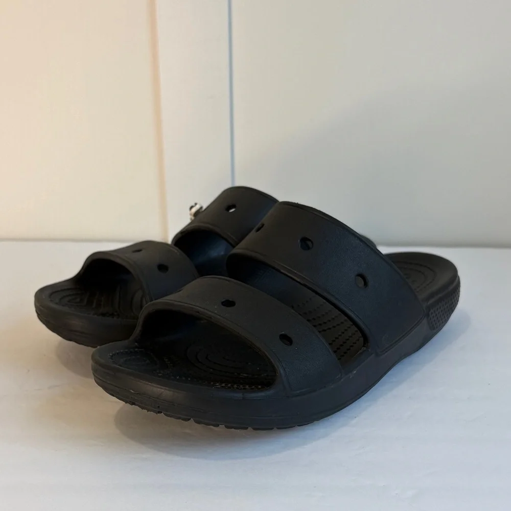 Crocs Two Strap Black Unisex Sandal